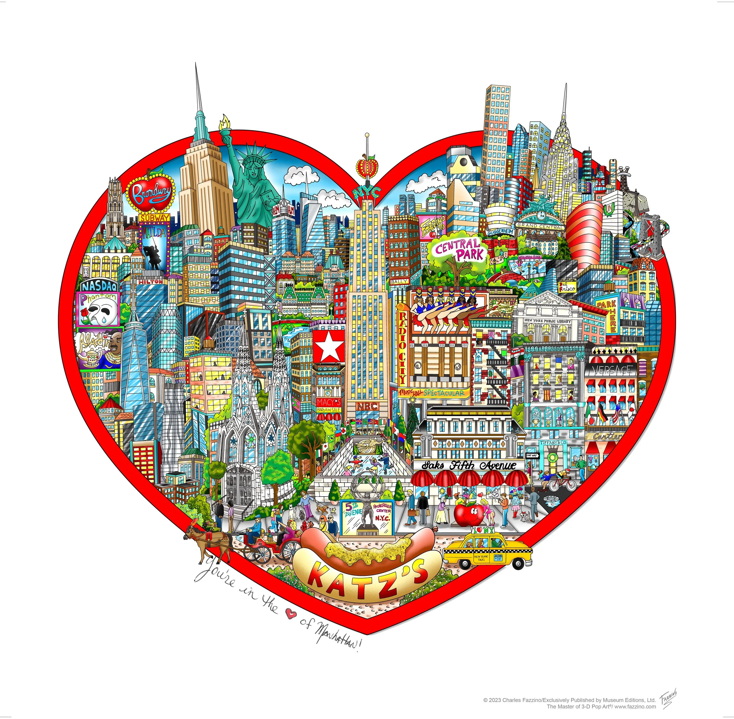 Charles Fazzino — Animazing Gallery